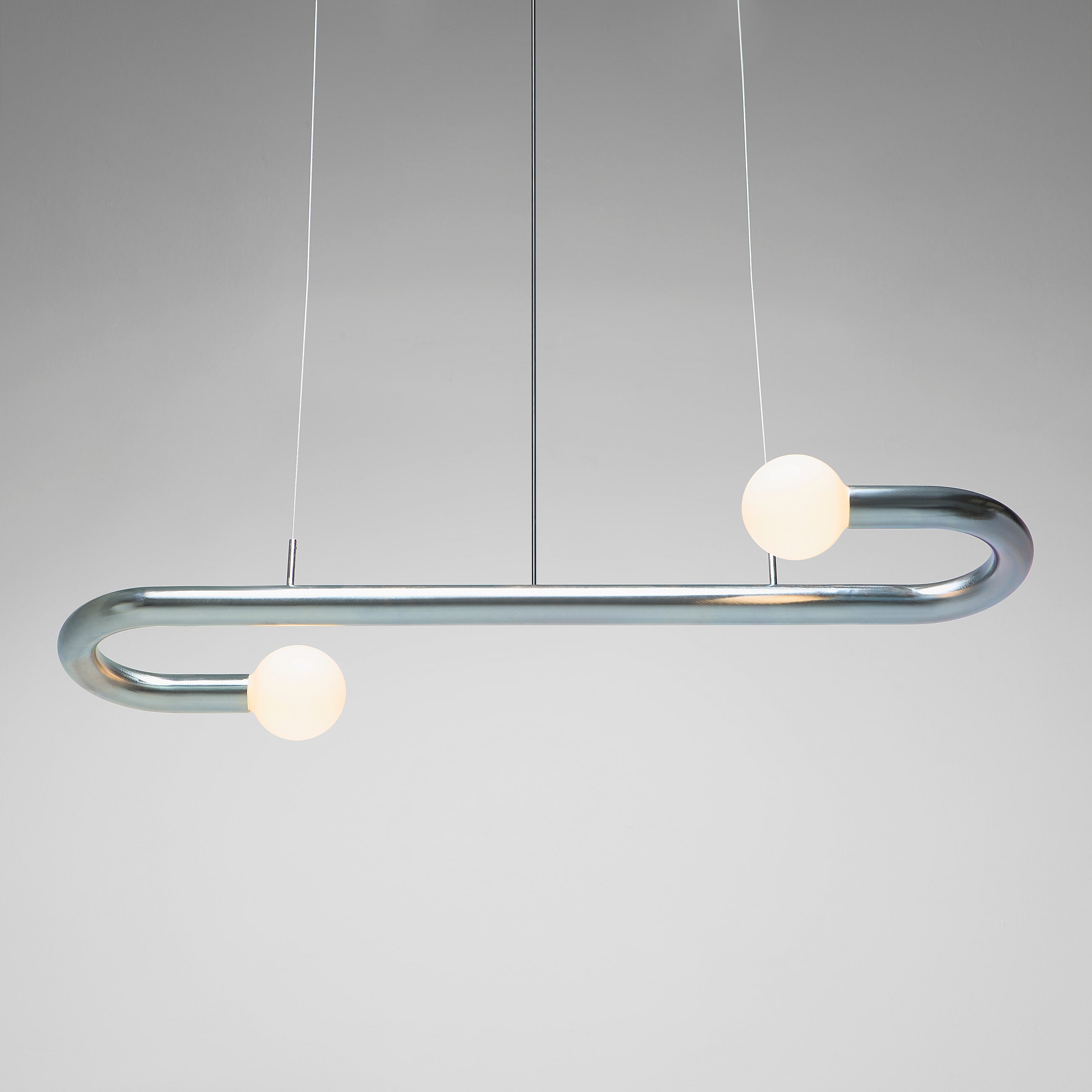 Colgante de zinc Curva