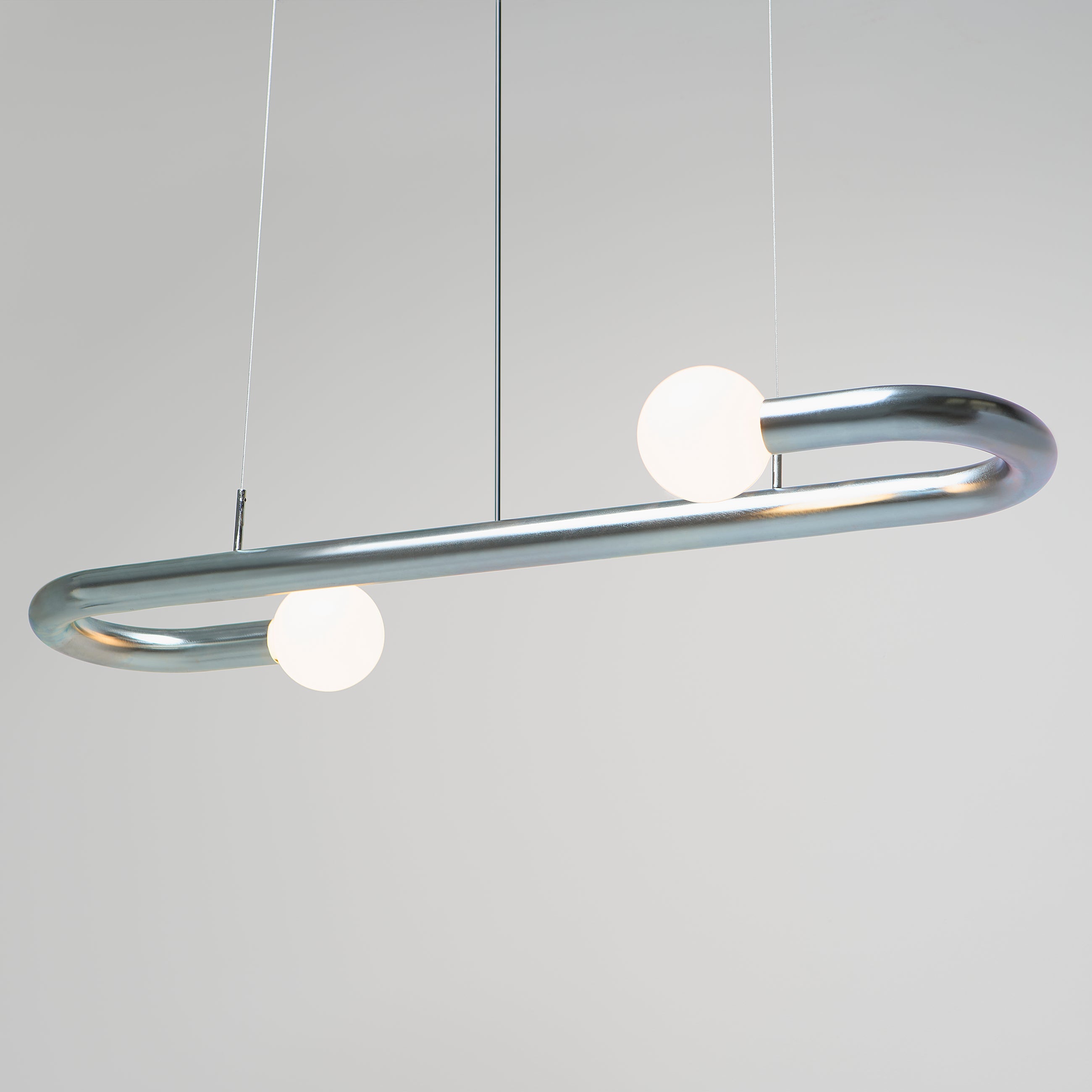 Colgante de zinc Curva