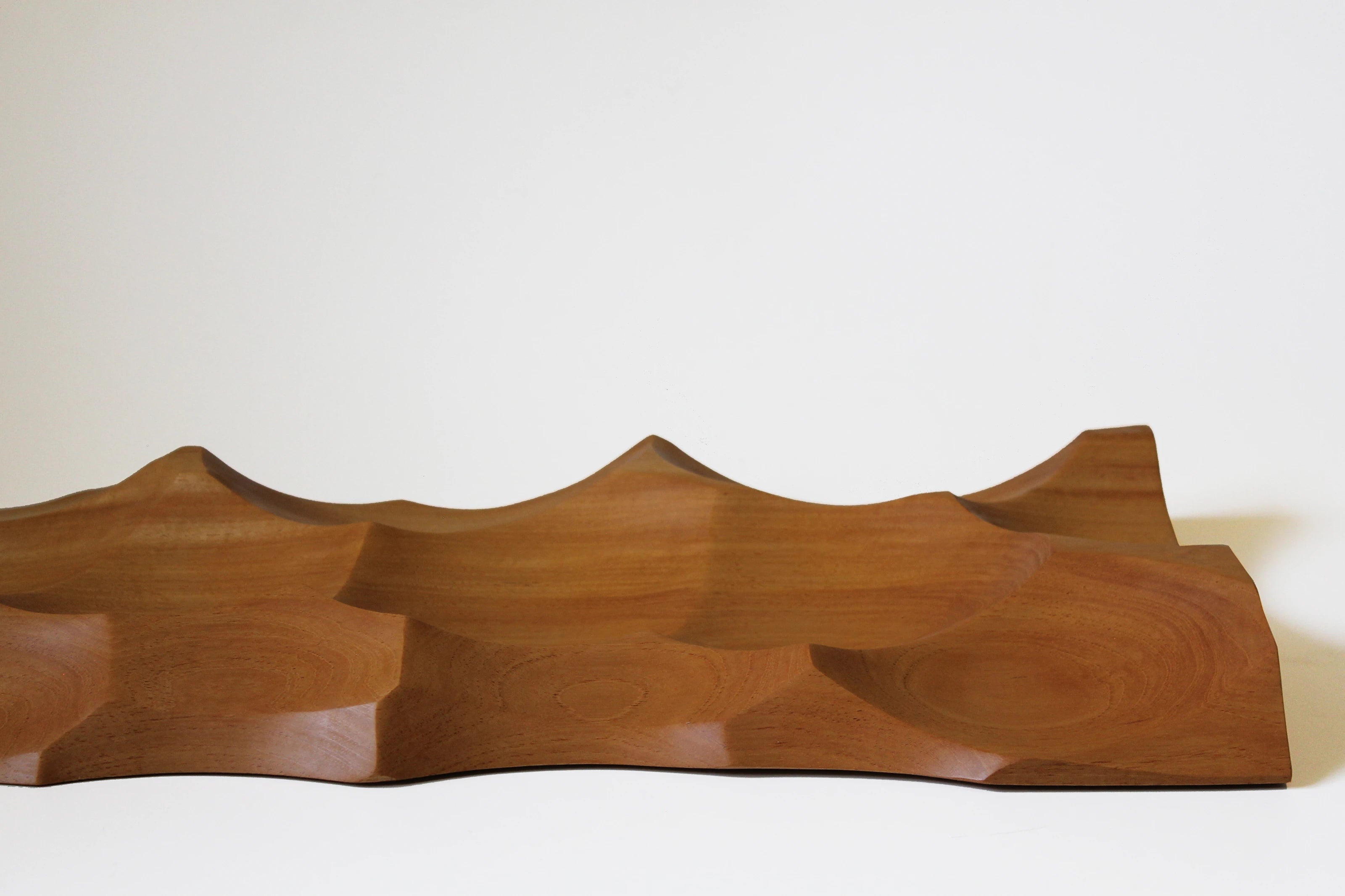 Lunar Wood Centerpiece