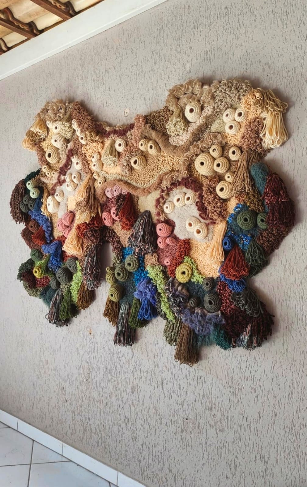 Tapiz de pared de coral 3