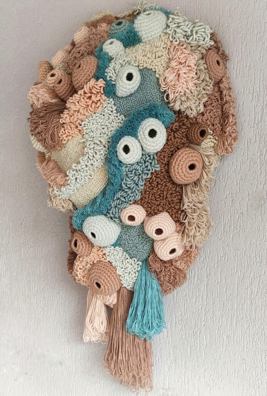 Tapiz de pared de coral 4