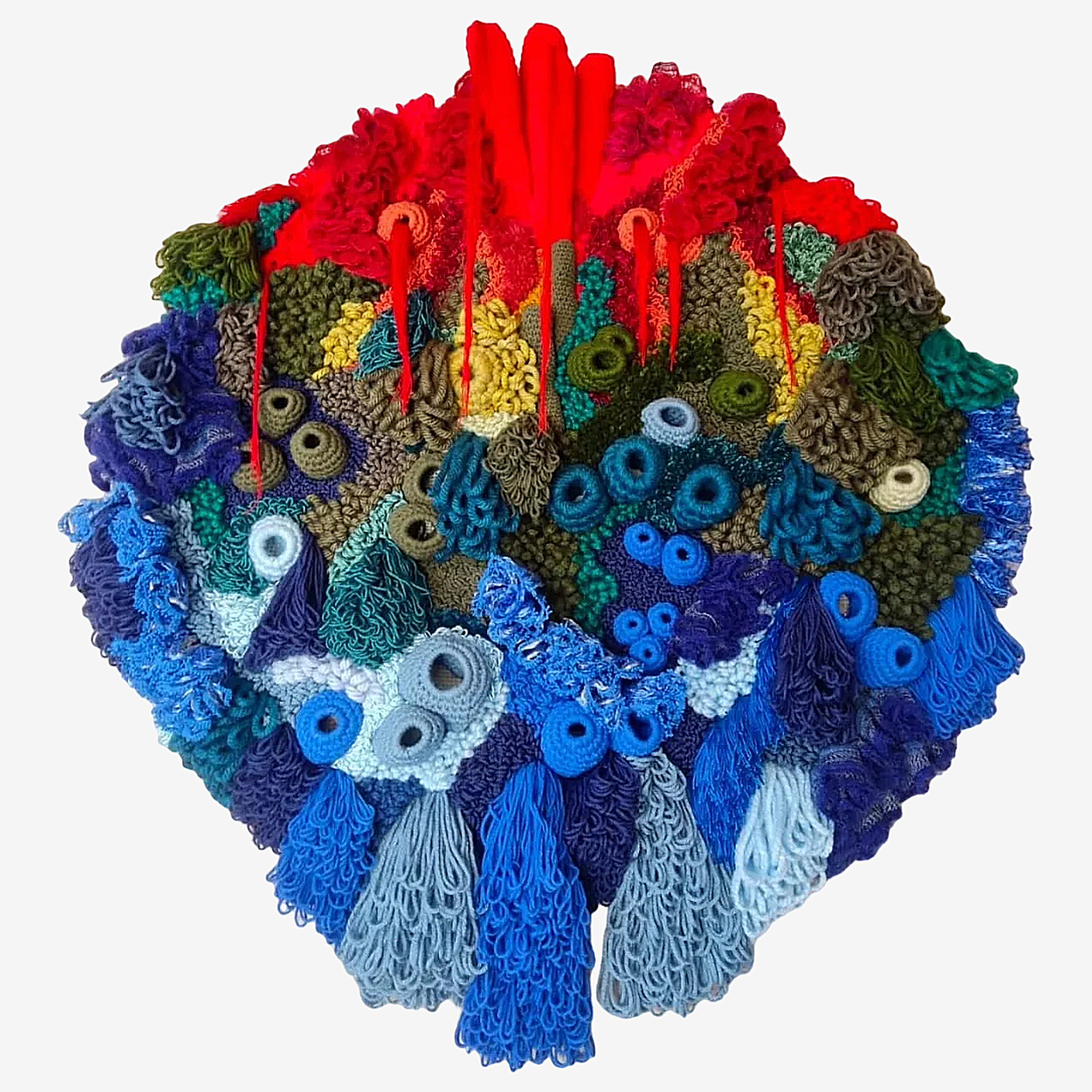 Tapiz de pared de coral 5