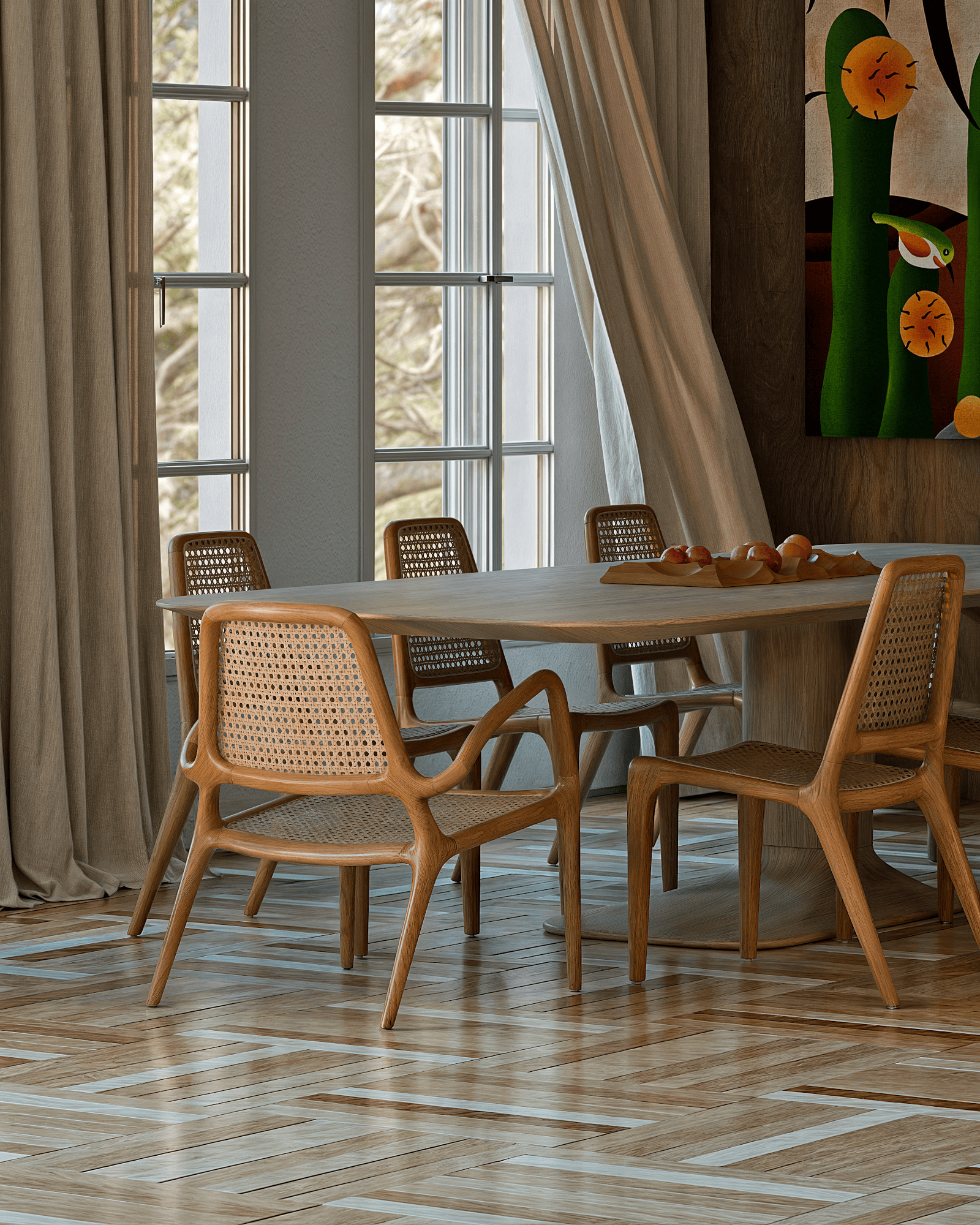 Silla Fina (Con brazos)