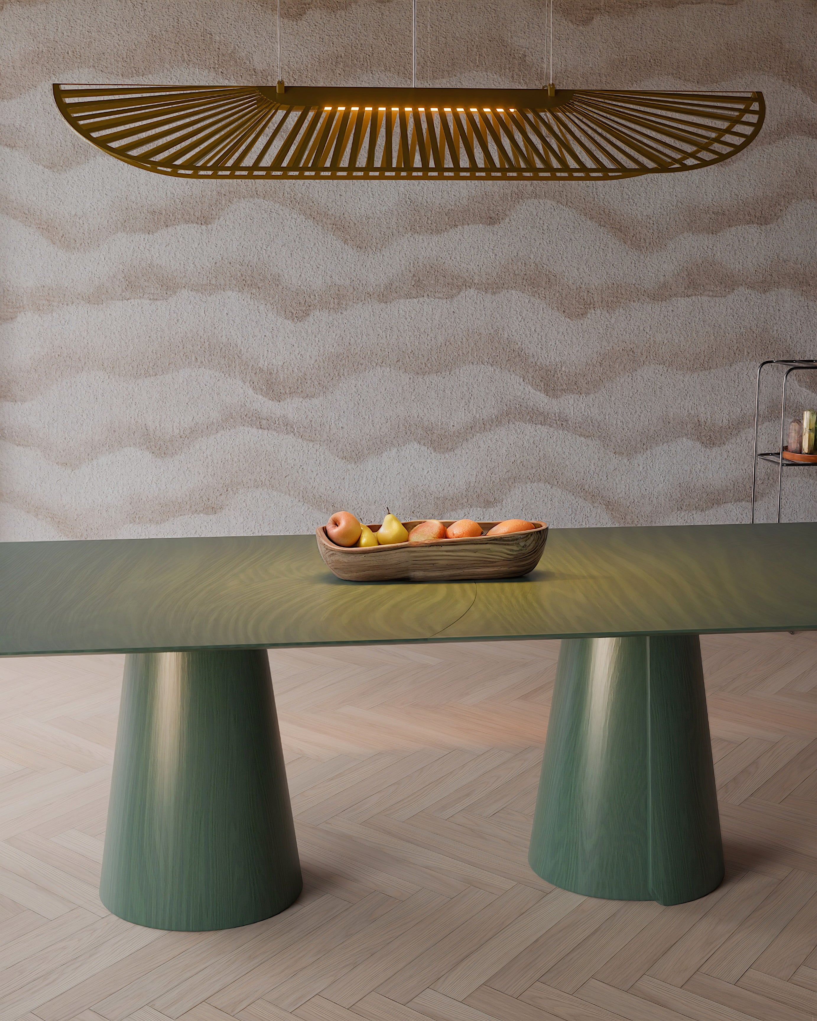 Mesa de comedor rectangular Volta