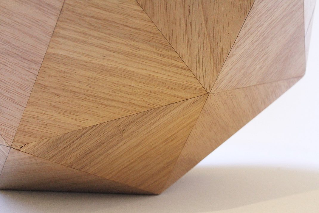 Geodesic Wood Bowl