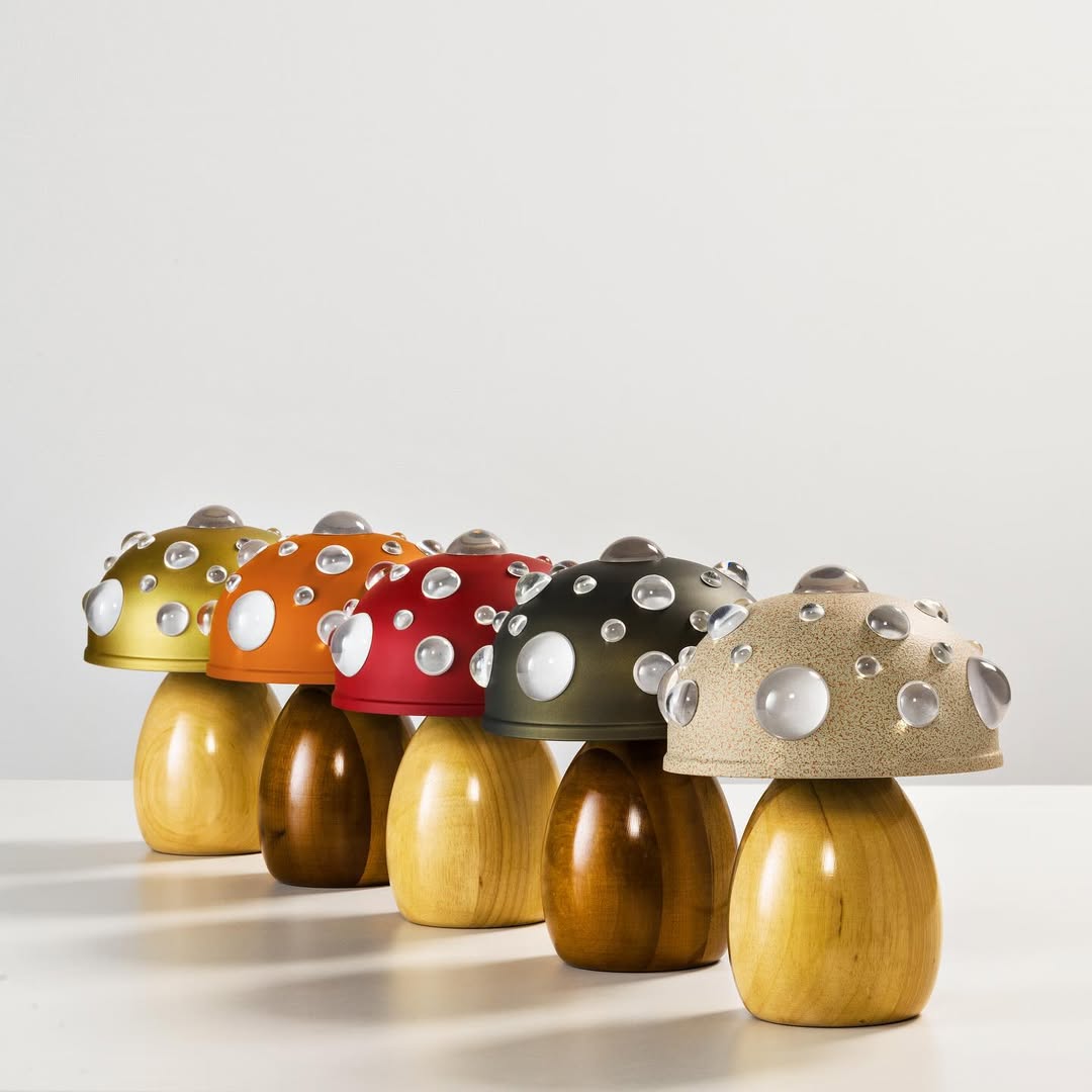 Mini Mushroom Table Lamp