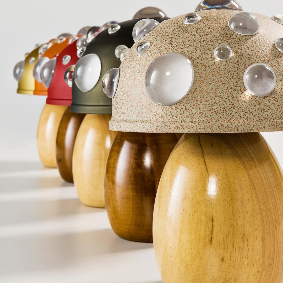 Mini Mushroom Table Lamp