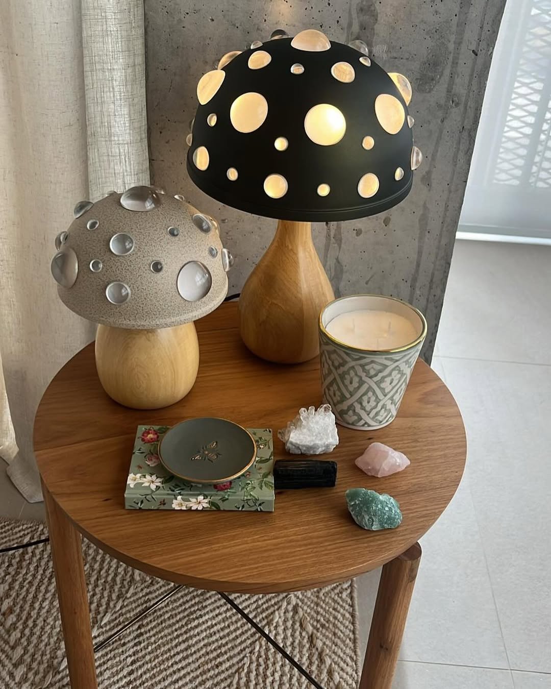 Mini Mushroom Table Lamp