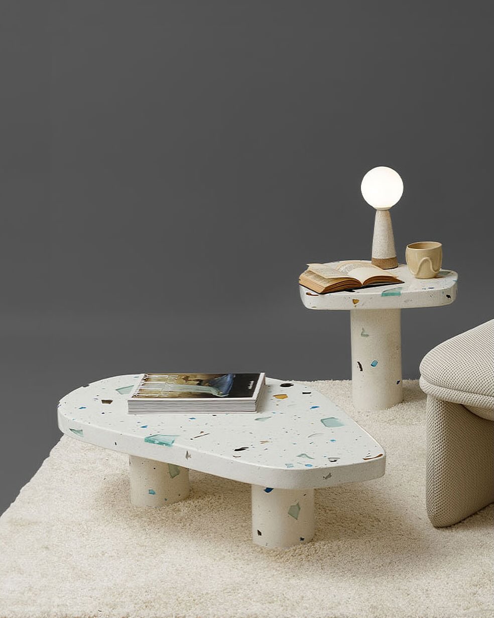 Mesa de centro monocromática
