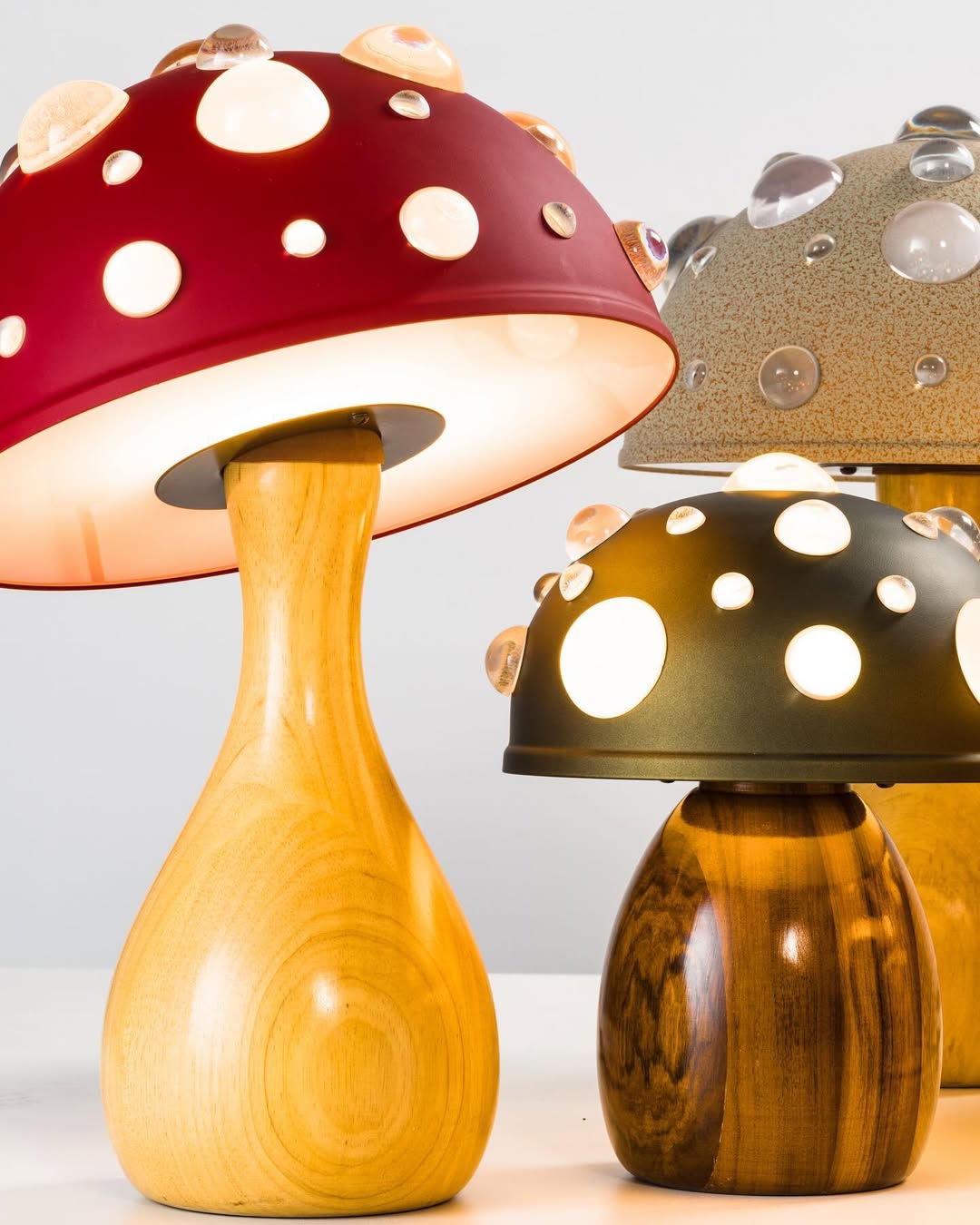 Mini Mushroom Table Lamp