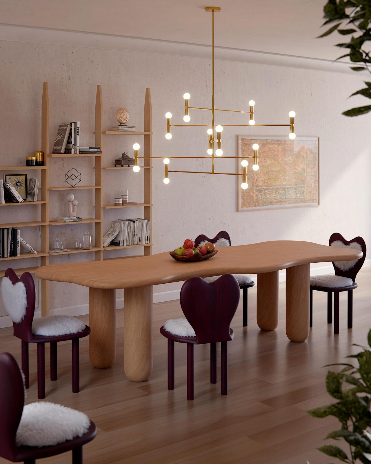 Mesa de comedor Maciça