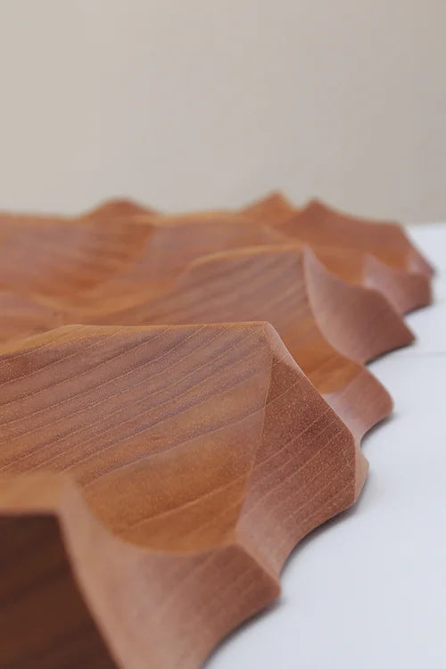 Lunar Wood Centerpiece