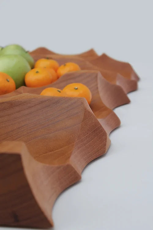 Lunar Wood Centerpiece
