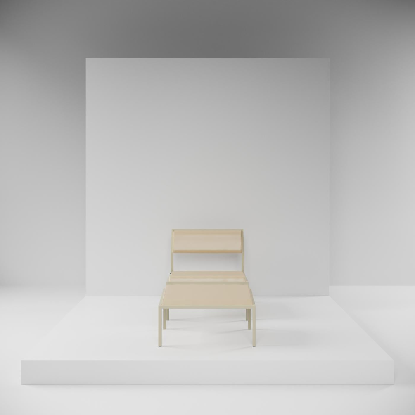 Sillón lounge de terciopelo