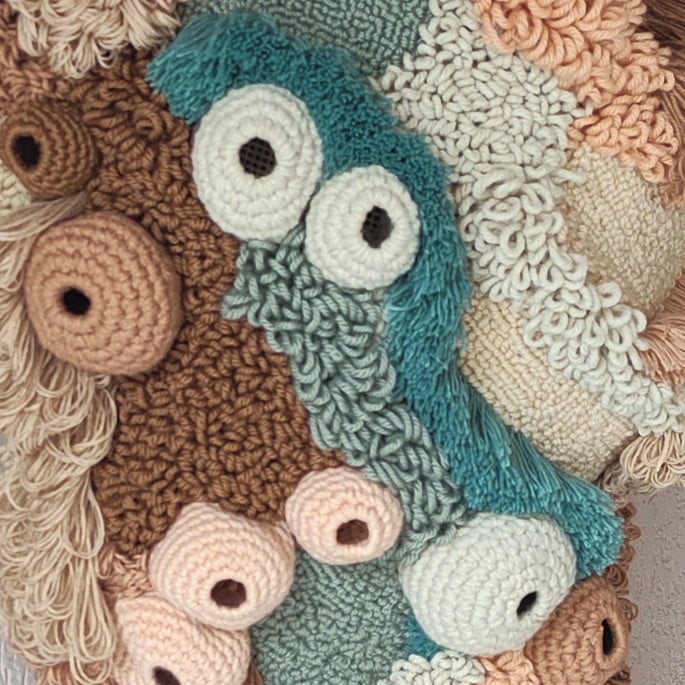Tapiz de pared de coral 4