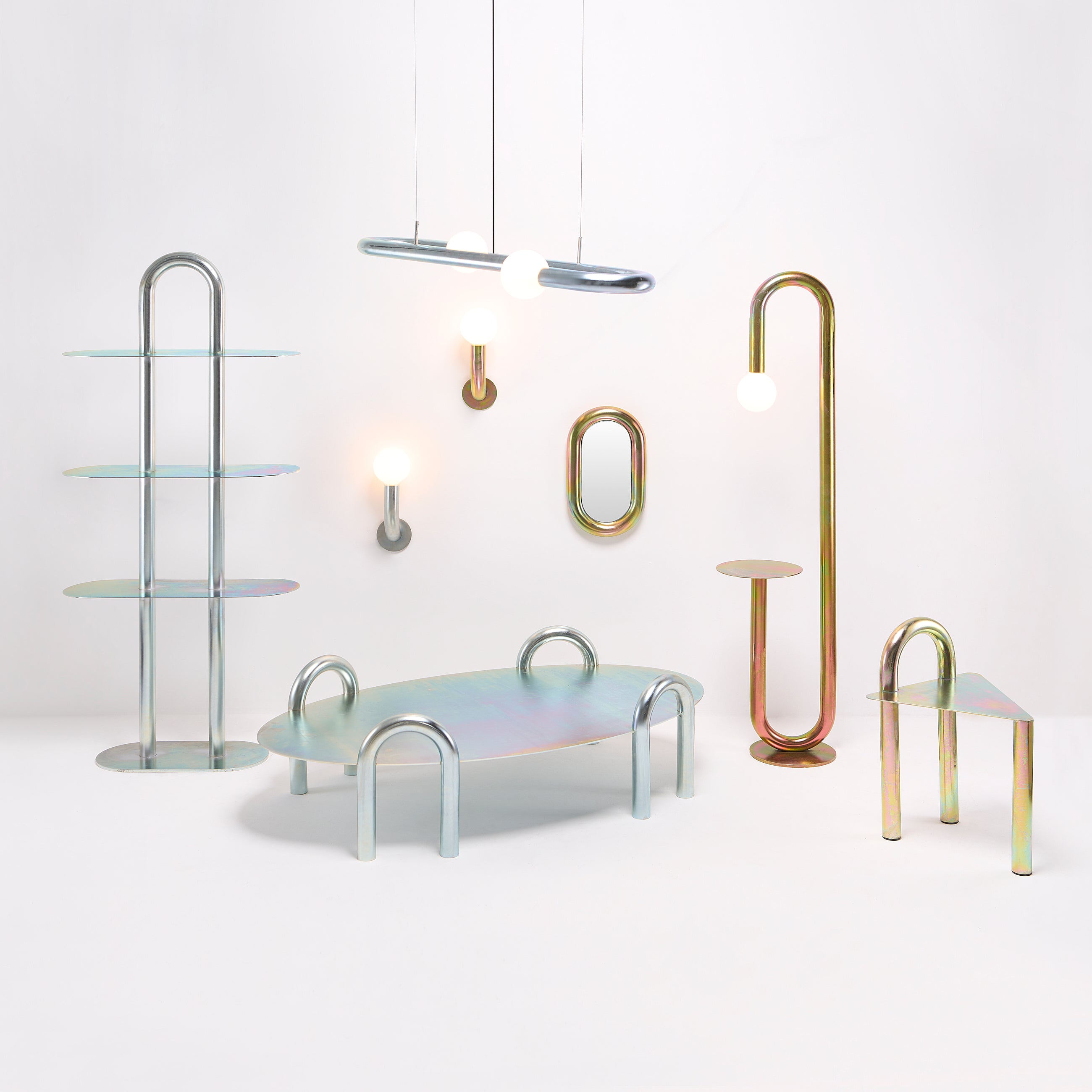 Zinc Pendant Curva