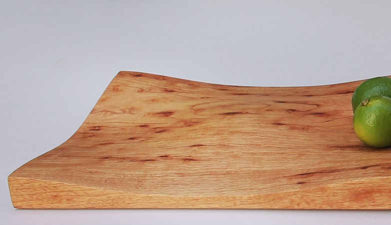 Centro de mesa de madera Ondear