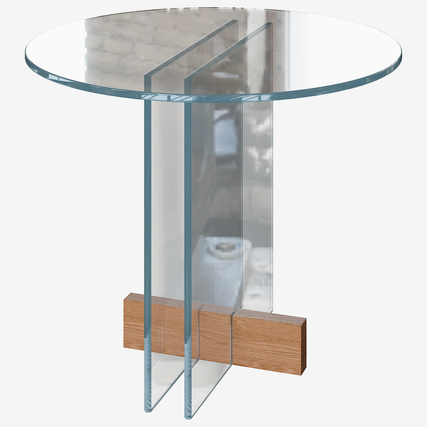 Mesa Lateral Vidro - Grande (Frete Grátis)