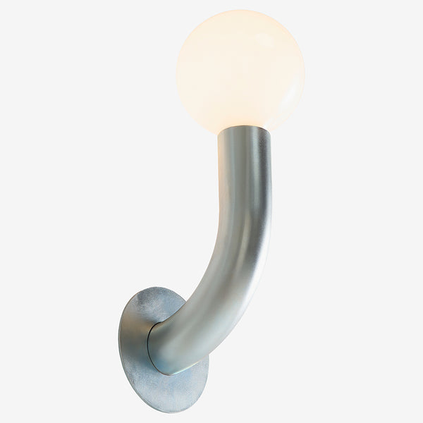 Zinc Wall Light Curva