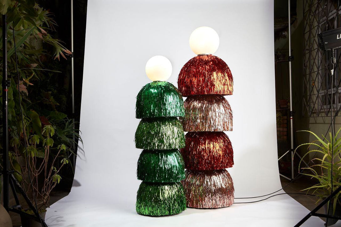 Baile Floor Lamp - Red.